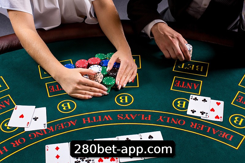 Mesa de Blackjack 280bet
